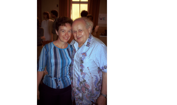 Moshé Feldenkrais and Mia Segal, San Francisco