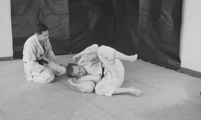 Rolling side to side