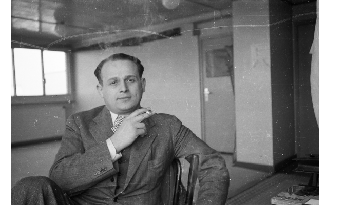 Moshé Feldenkrais portrait Paris 1938