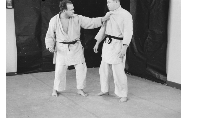 Judo attack and defense