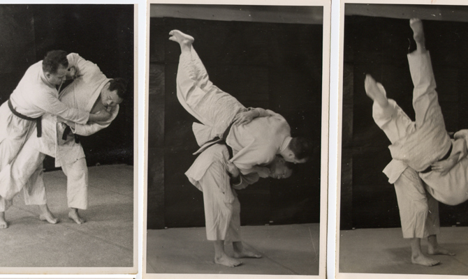 Judo throw sequence