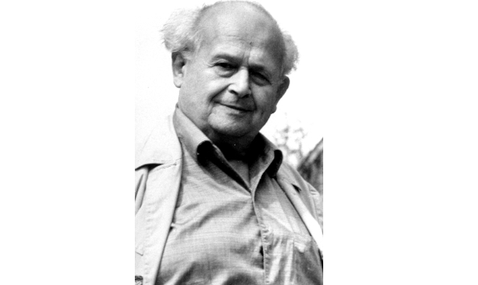 Moshé Feldenkrais portrait