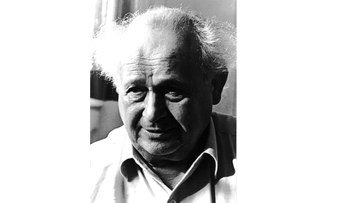 Moshé Feldenkrais portrait