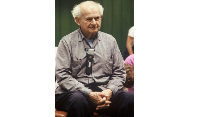 Moshé Feldenkrais portrait Freiburg 1981