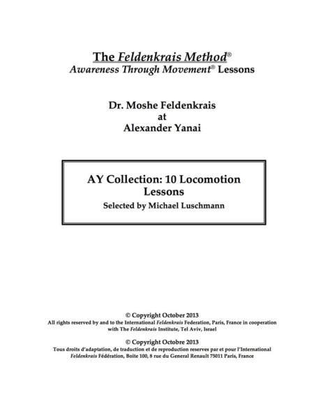 IS Collection: 10 locomotion leçons