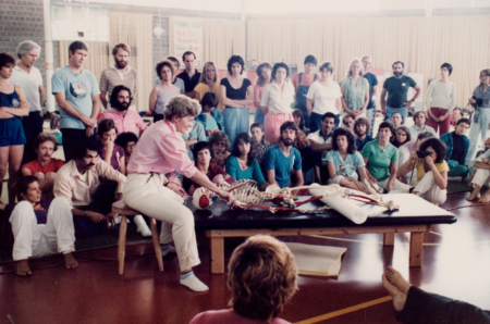 IFF Archive Image: IFF_Gaby_Yaron_teaching_Amherst_1981