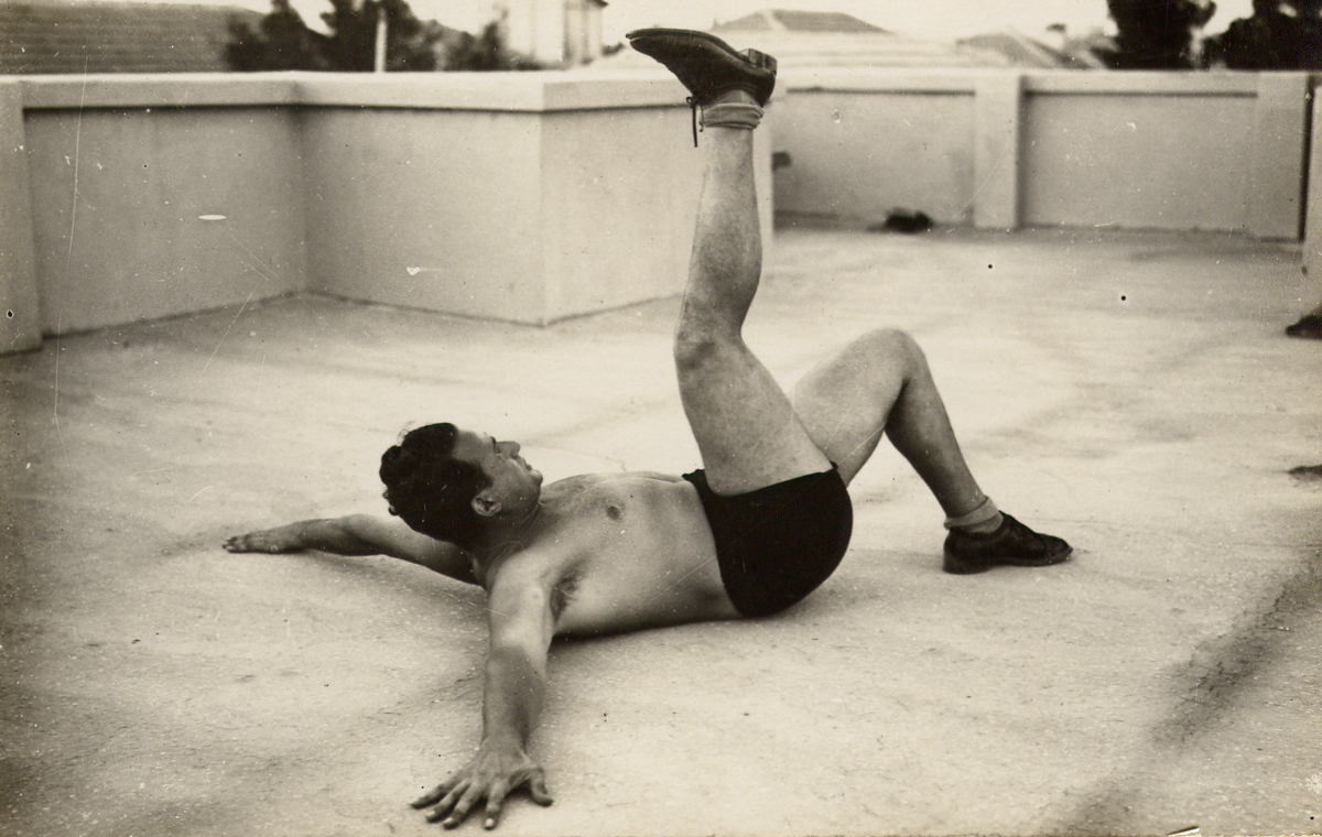 IFF Archive Images: Dr. Feldenkrais as a young man in Palestine