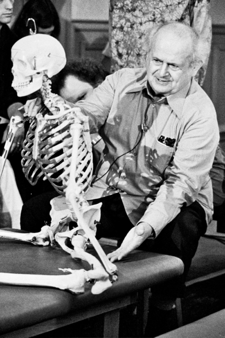 IFF Archive Image: IFF_San_Francisco_teaching_with_skeleton_1